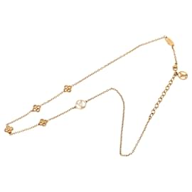 Collana completa con fiori placcati oro Louis Vuitton Gold