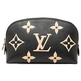 Beauty Case PM Louis Vuitton Bicolor Monogram Empreinte Nero