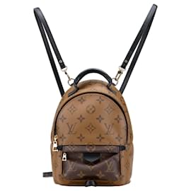 Mini mochila Palm Springs Louis Vuitton Monogram Reverse Marrón