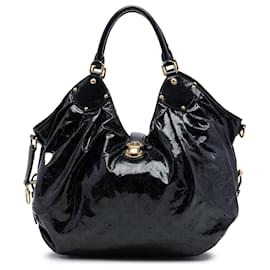 Borsa Hobo Louis Vuitton Monogram Vernis Mahina Surya XL Nera