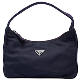 Borsa a tracolla Mini Tessuto Sport Prada Viola