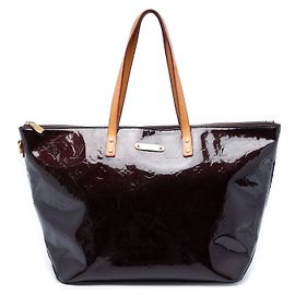 Borsa Tote Louis Vuitton Monogram Vernis Bellevue GM Viola