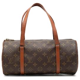 Borsa a mano Louis Vuitton Monogram Papillon 30 Marrone