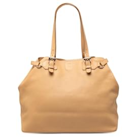 Borsa Tote Prada Vitello Daino Marrone