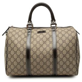 Borsa Boston Gucci Joy Medium GG Supreme Beige