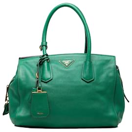 Tote Prada Vitello Daino Verde
