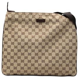 Borsa a Tracolla Gucci GG Canvas Beige