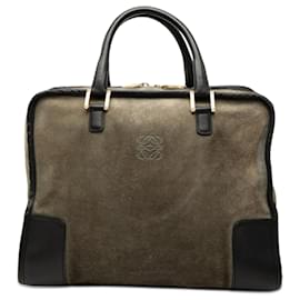 Borsa LOEWE Amazona 32 in camoscio verde - Loewe