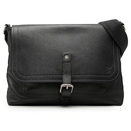 Borsa a tracolla Louis Vuitton Utah Omaha Nera