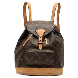 Sac à dos Louis Vuitton Monogram Montsouris PM marron