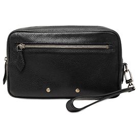 Louis Vuitton Taiga Kasai Clutch Bag schwarz
