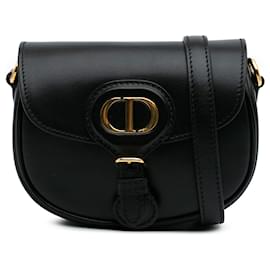 Bolso bandolera Bobby Micro de piel de becerro negra Dior