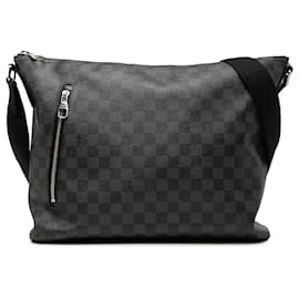 Black Louis Vuitton Damier Graphite Mick MM Crossbody Bag