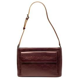Borsa a tracolla Louis Vuitton Monogram Mat Alston rossa