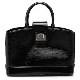 Borsa Satchel Louis Vuitton Electric Epi Mirabeau PM Nera