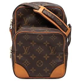 Borsa a tracolla Louis Vuitton Monogram Amazone Marrone