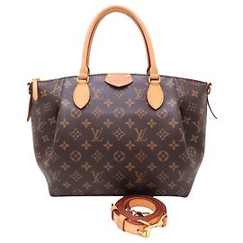 Louis Vuitton Monogram Turenne MM Satchel braun