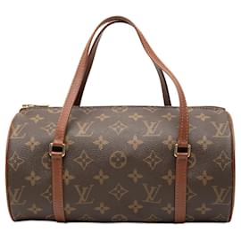 Borsa a mano Louis Vuitton Monogram Papillon 26 Marrone