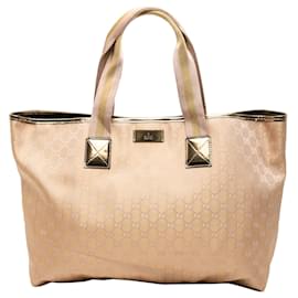 Tote Gucci GG Canvas Web oro