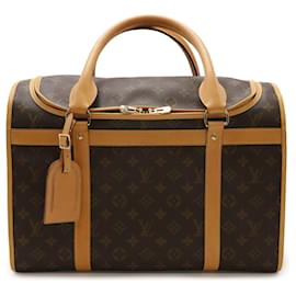 Borsa trasporto cani Louis Vuitton Monogram Brown Sac Chien Pet Carrier 40 Travel Bag