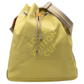 Louis Vuitton Damier Geant LV Cup Volunteer Bucket Bag Green