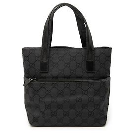 Bolsa Gucci GG Canvas preta