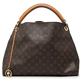 Borsa Hobo Louis Vuitton Monogram Artsy MM Marrone