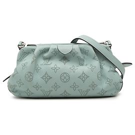 Borsa a tracolla Louis Vuitton Monogram Scala Mini blu