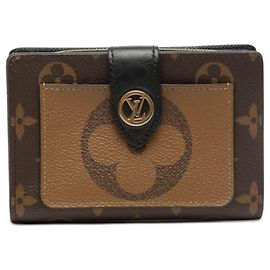 Cartera Small Juliette Monogram Giant Reverse Marrón Louis Vuitton
