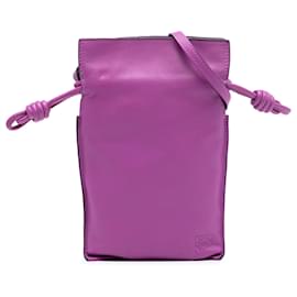 Borsa a tracolla LOEWE Nappa Flamenco Pocket Viola