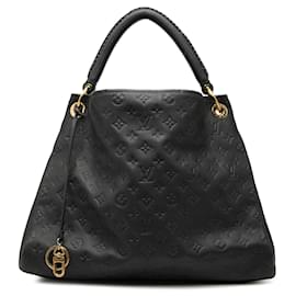 Louis Vuitton Monogram Empreinte Artsy MM Hobo Bag Blue