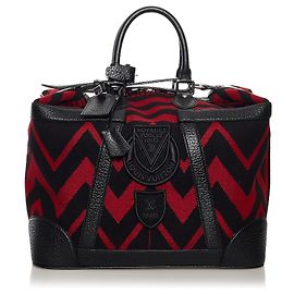 Red Louis Vuitton Grimaud Vail Blanket Reisetasche