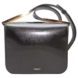 Borsa a tracolla Demellier in pelle nera - Autre Marque