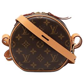 Brown Louis Vuitton Monogram Boite Chapeau Souple PM Crossbody Bag