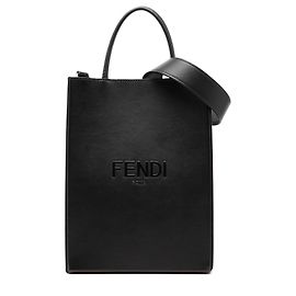 Fendi Pack Small Shopping Bag Satchel Schwarz Fendi
