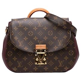 Borsa Satchel Louis Vuitton Monogram Eden MM Marrone