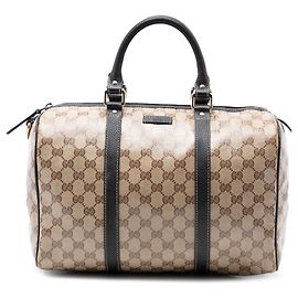 Bolso Boston Gucci Medium GG Crystal Joy Beige