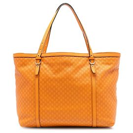 Borsa Tote Gucci Microguccissima Nice Arancione
