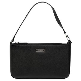 Borsa a tracolla Burberry in pelle nera