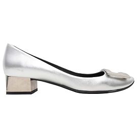 Décolleté Roger Vivier con fibbia argento Taglia 39.5