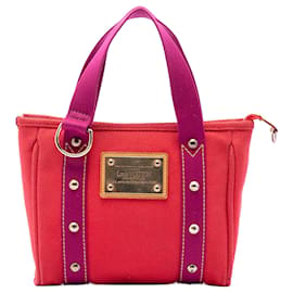 Borsa a mano Louis Vuitton Antigua Cabas PM rossa
