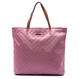 Tote Gucci GG in nylon rosa