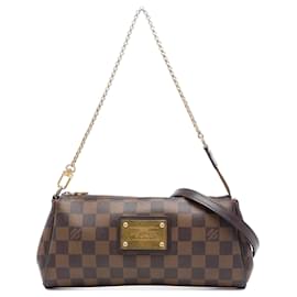 Borsa Eva Damier Ebene marrone Louis Vuitton