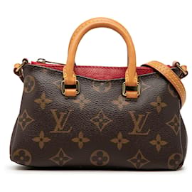 Sac Nano Pallas Monogram Louis Vuitton Marron