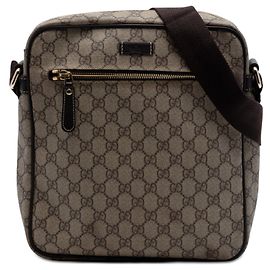 Borsa a tracolla Gucci GG Supreme Beige