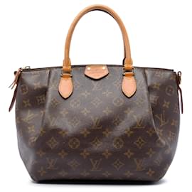Borsa Satchel Louis Vuitton Monogram Turenne PM Marrone
