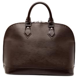 Borsa Louis Vuitton Epi Alma PM Marrone