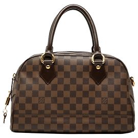 Bolso Louis Vuitton Damier Ebene Duomo Marrón