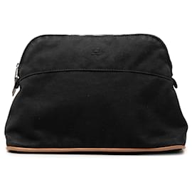 Necessaire Hermès Toile Bolide Trousse De Voyage PM Vanity Bag Nero