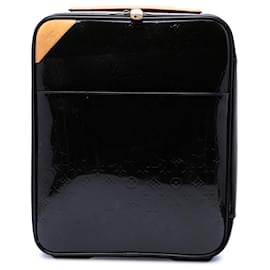 Borsa da viaggio Louis Vuitton Monogram Vernis Pegase 45 Nera